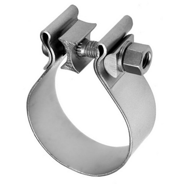 Ap Exhaust Products CLAMP - TORCA ACCUSEAL FLAT BAND 4IN ALUMINIZED AS400